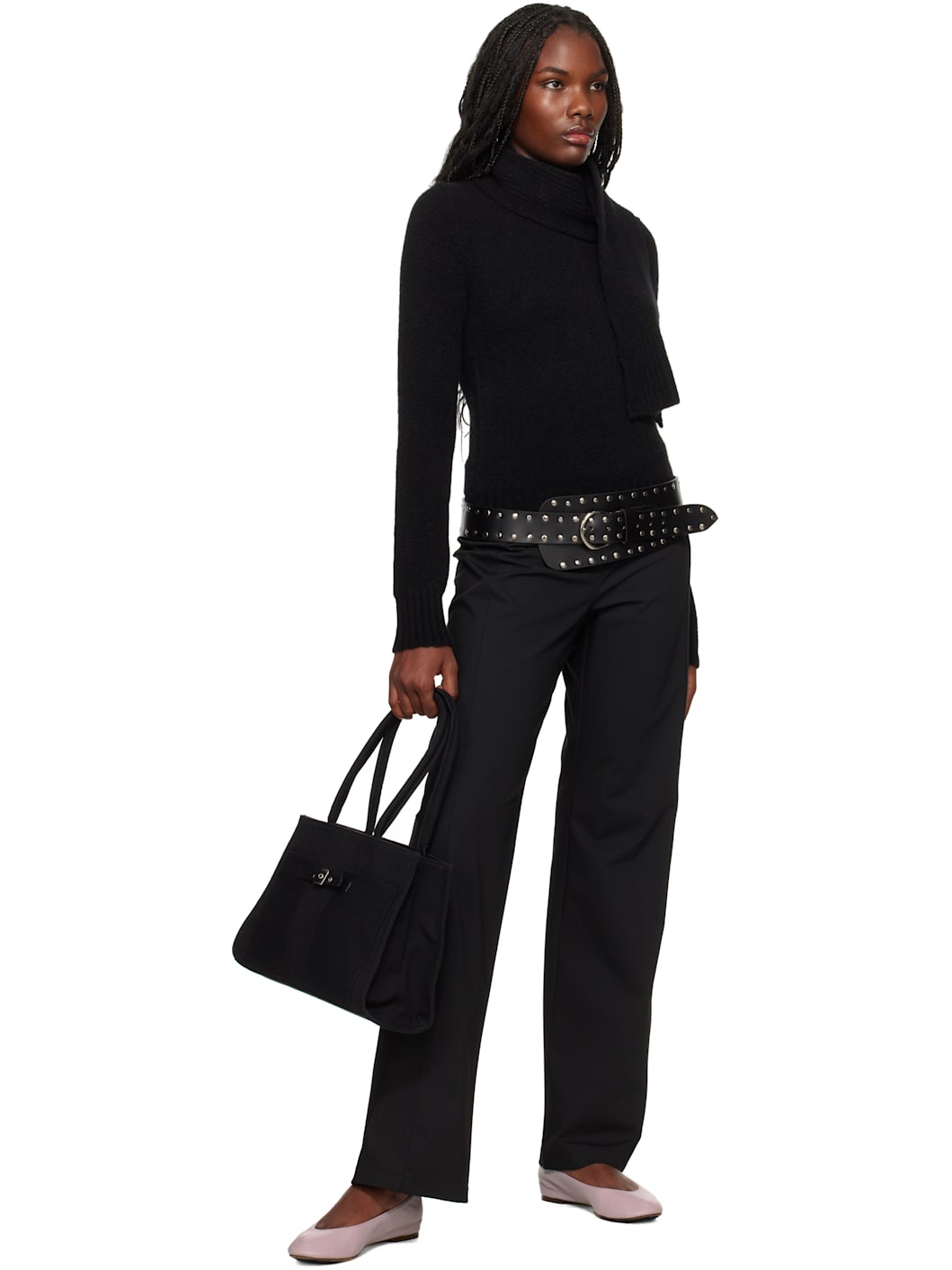 Black Iris Trousers - 4