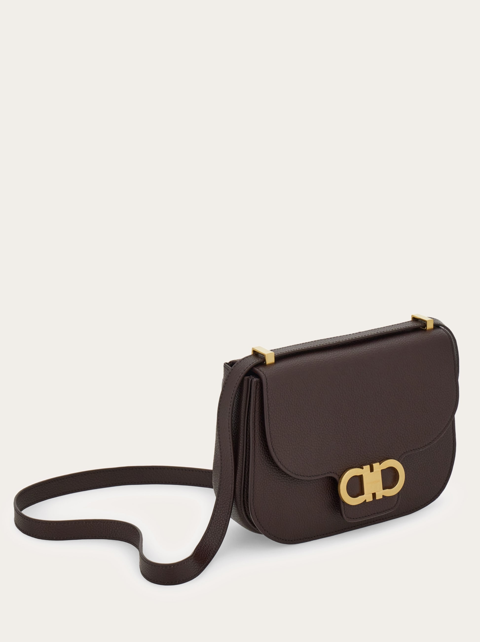 Double Gancini crossbody bag - 6