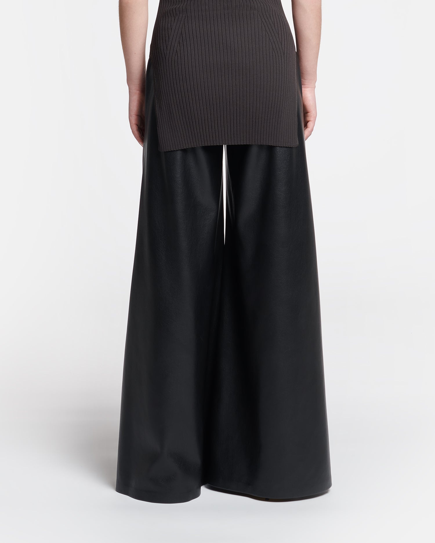 Flared Okobor™ Alt-Leather Pants - 4