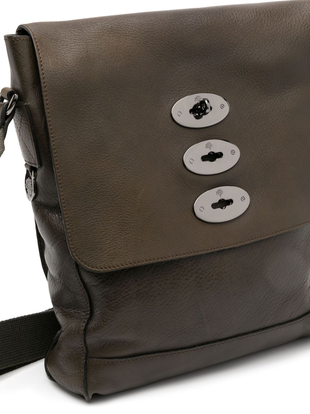 leather messenger bag - 4