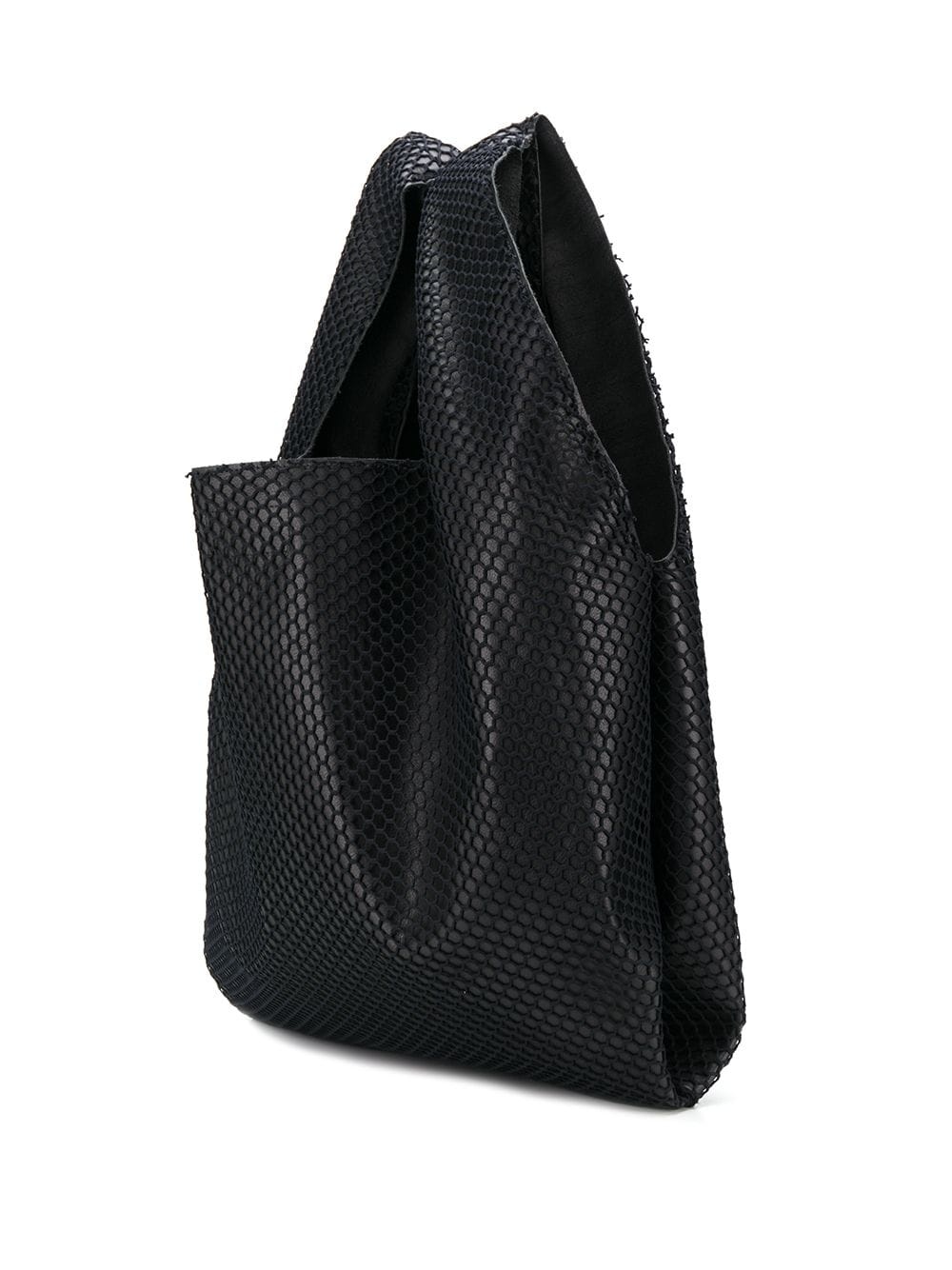 mesh layered tote - 3