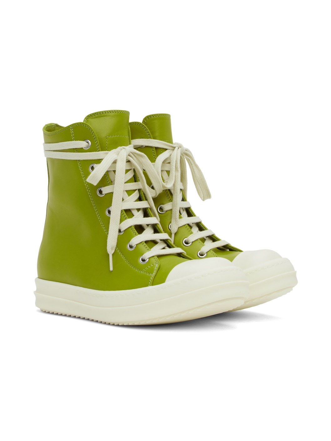Green High Sneakers - 4