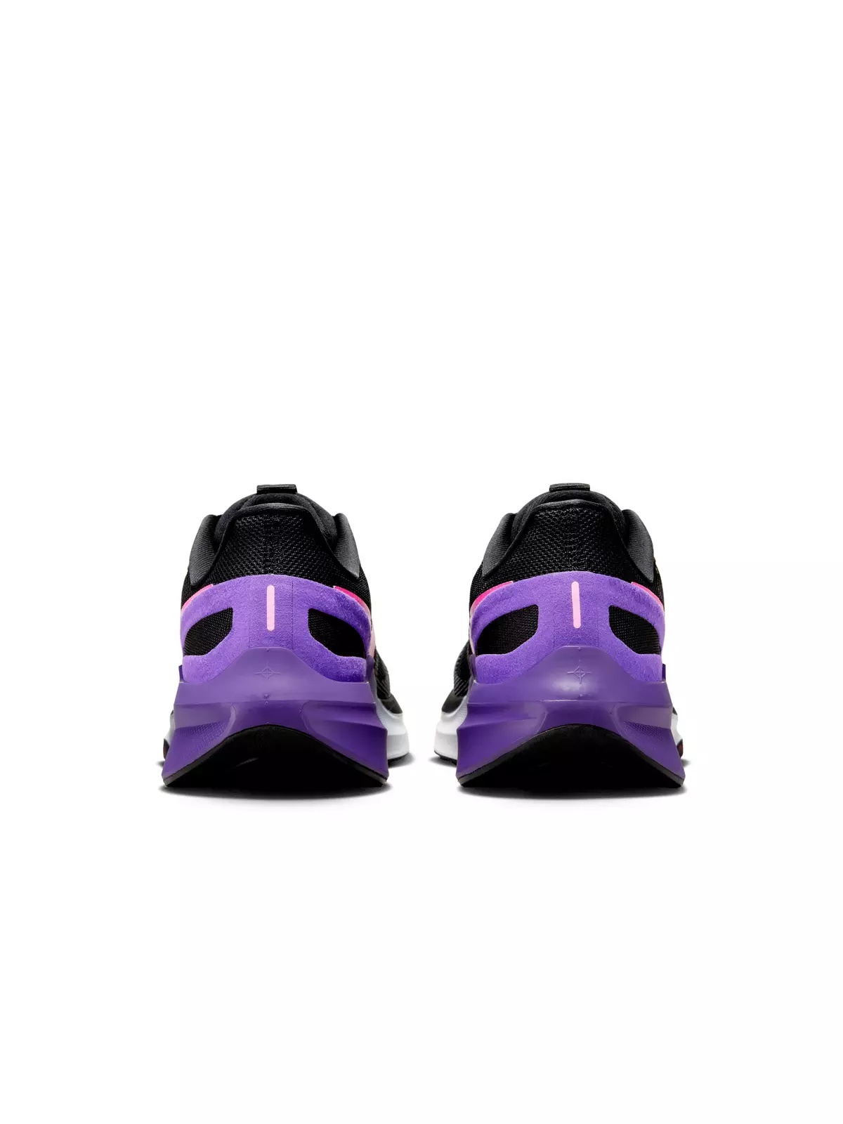 Structure 25 "Black/Anthracite/Field Purple/Laser Fuchsia" Men's Running Shoe - 5