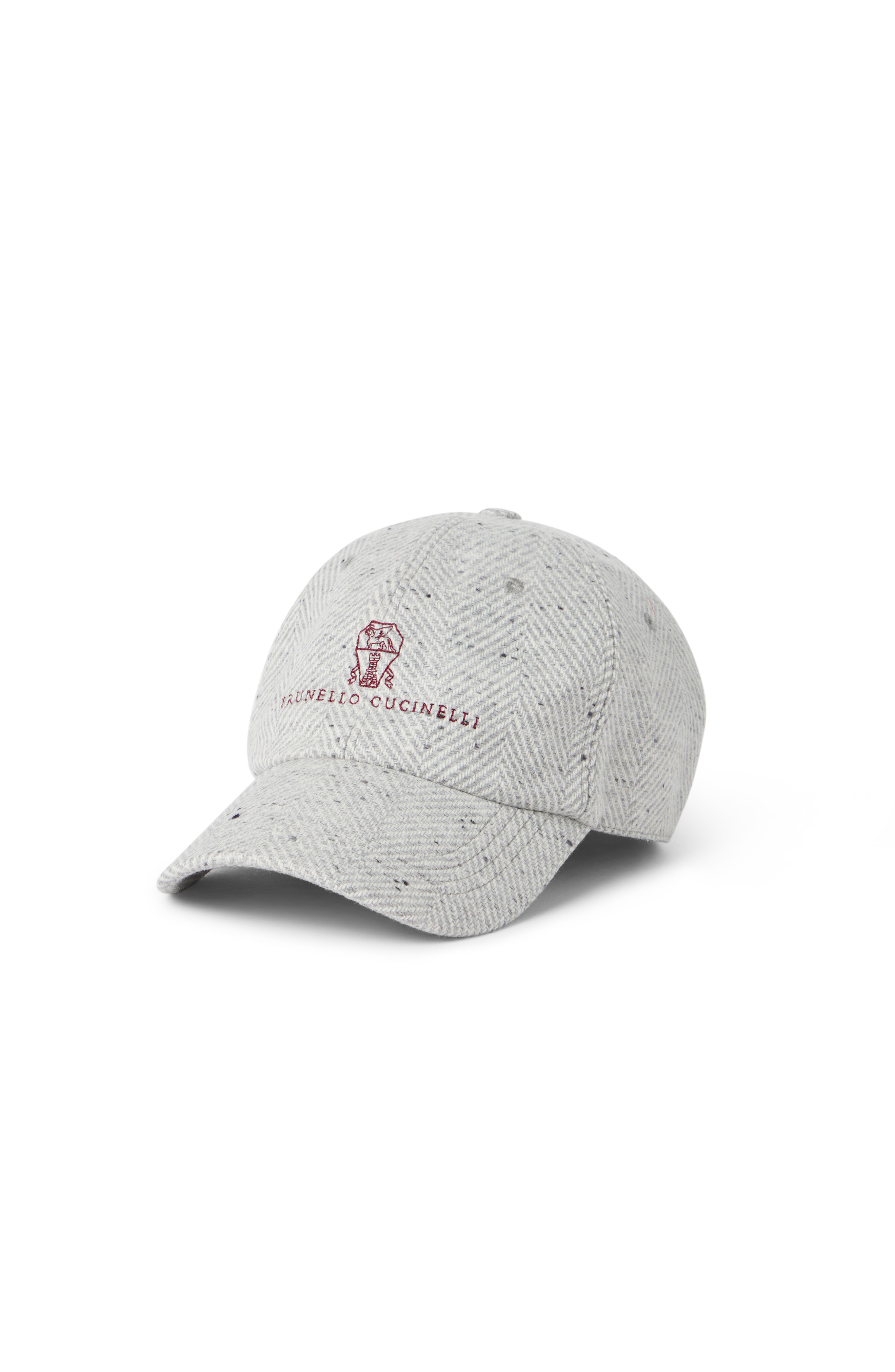 Brunello Cucinelli Chevron Baseball cap in Dark Grey at Nordstrom - 1