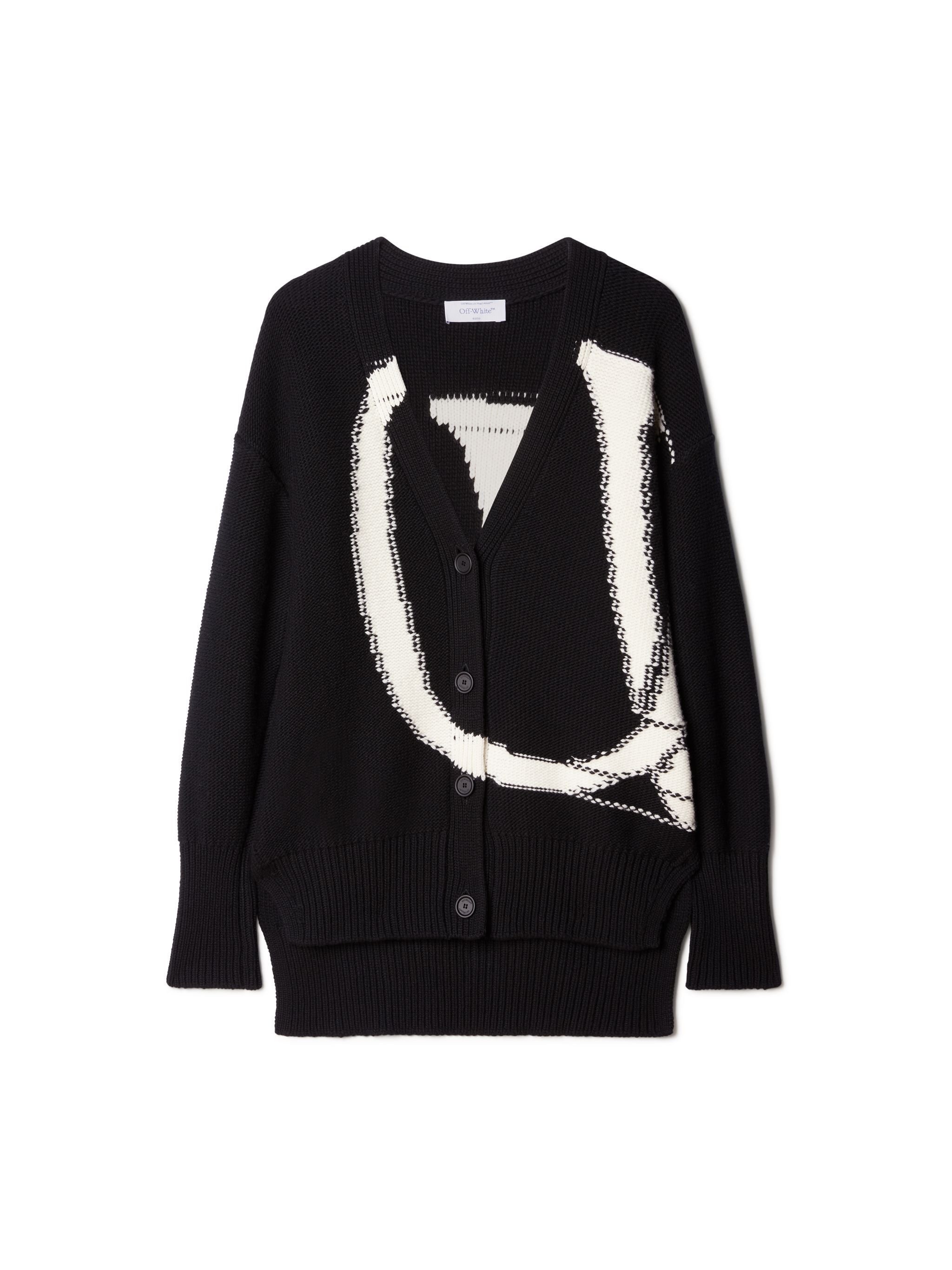 Ow Maxi Logo Cardigan - 3