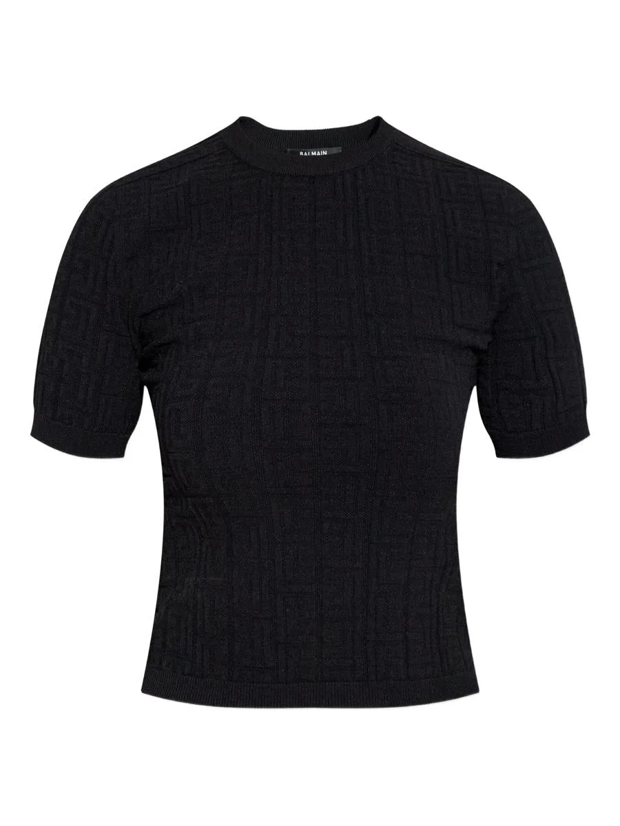 Balmain Classic Ss Top Clothing - 1