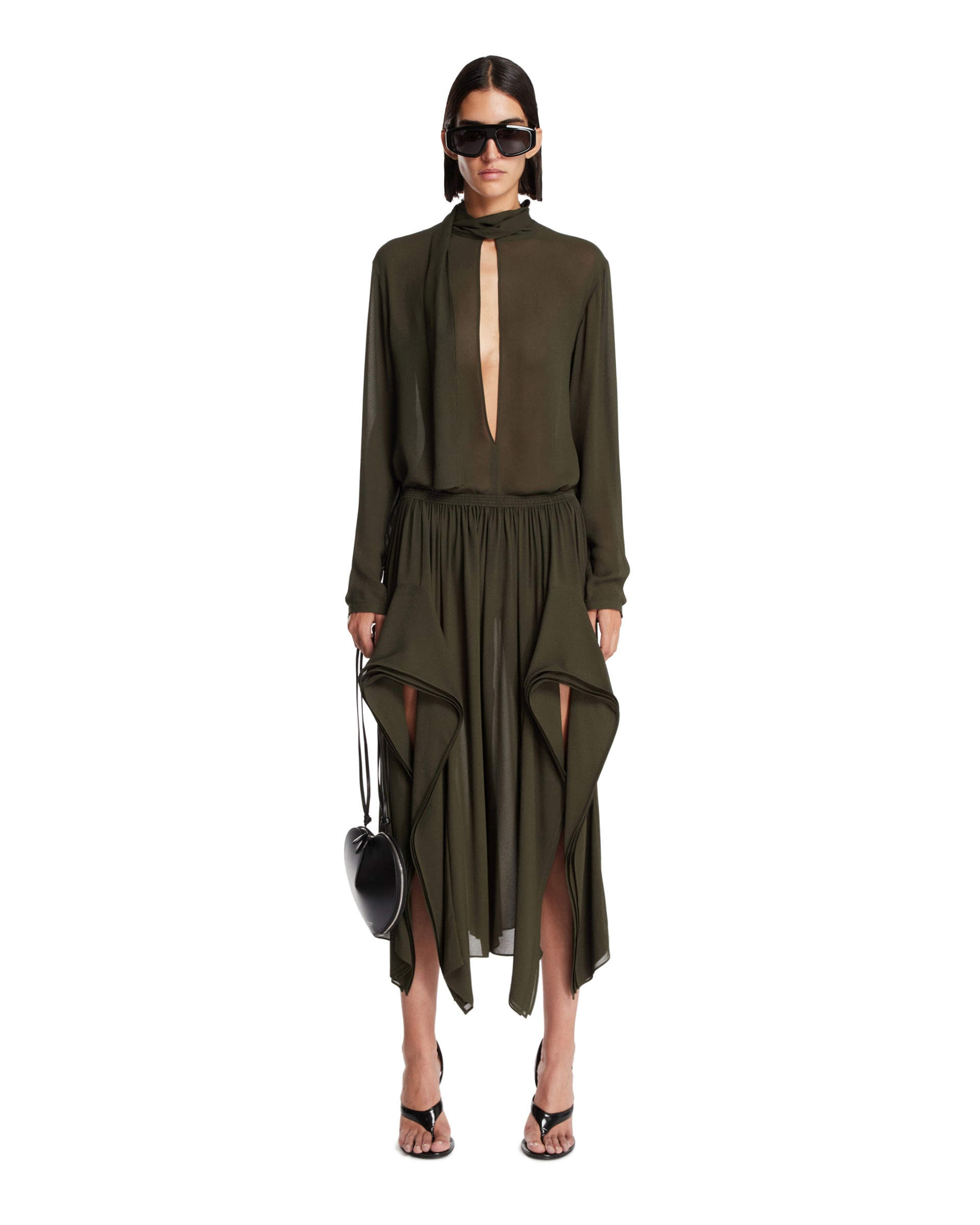 Green Pants with Ruffles - 2