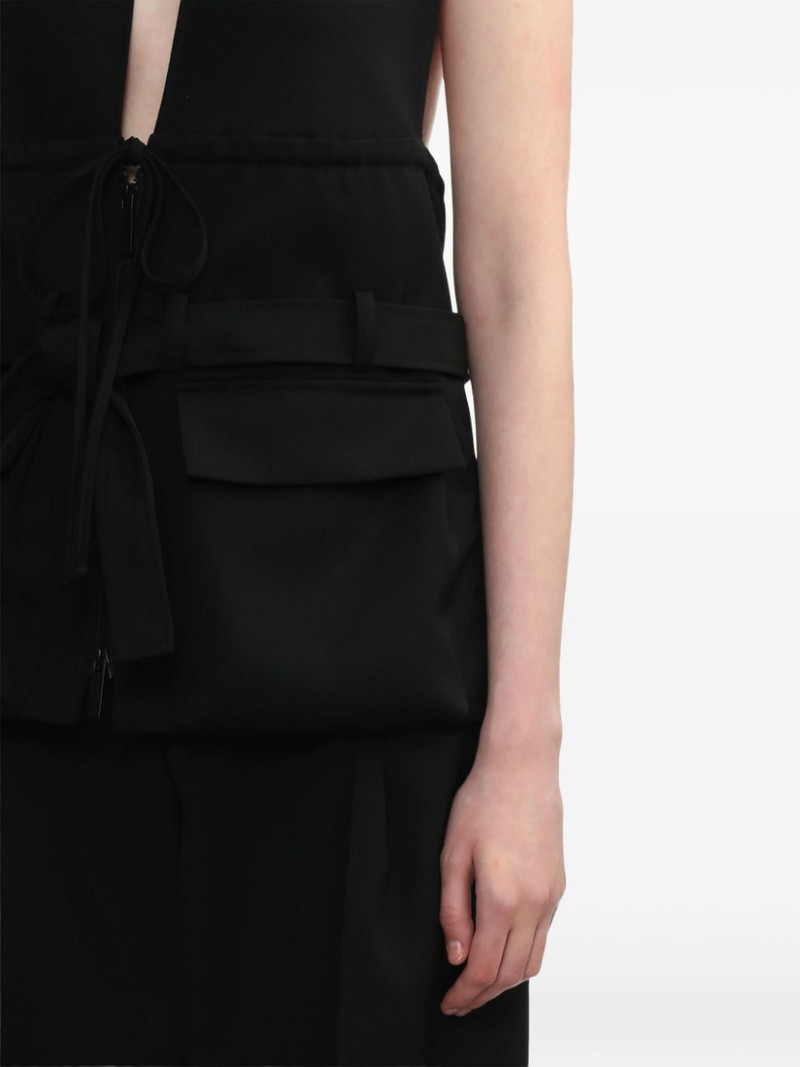 zip-up halterneck top 5