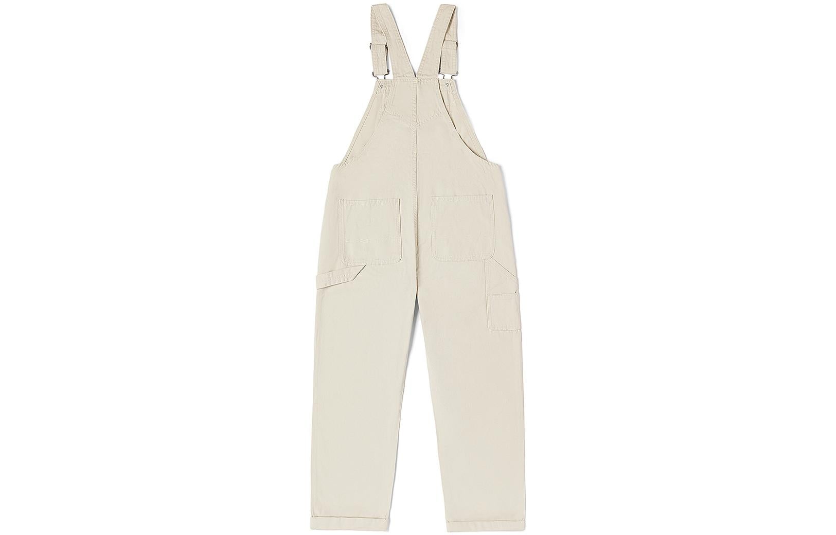 (WMNS) Vans Ground Work Overall 'Beige' VN0A5JHI2N1 - 2