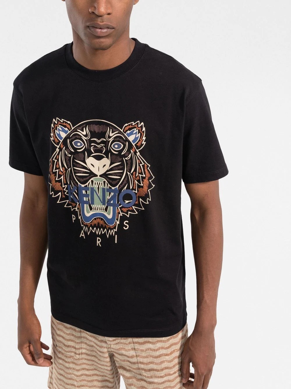 Tiger Head motif T-shirt - 3