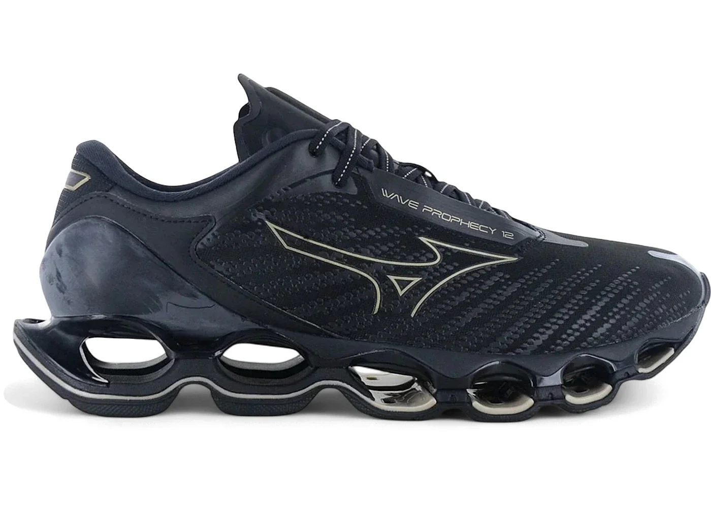 Mizuno Wave Prophecy 12 Black Gold - 1