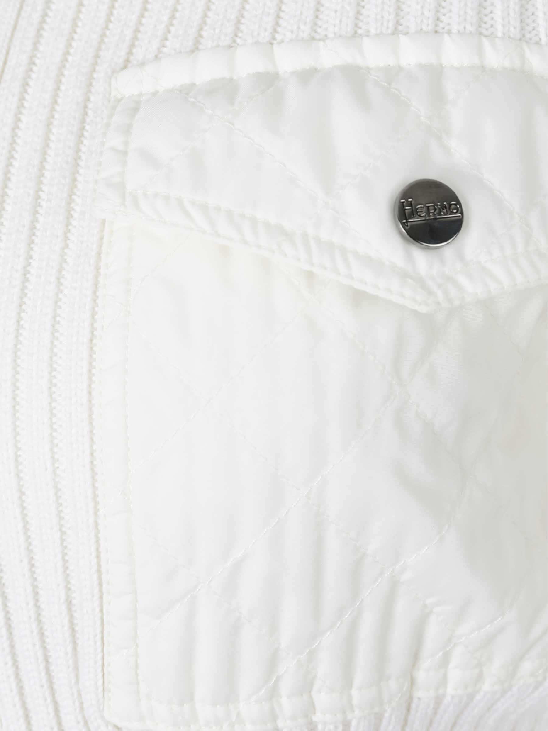WOOL ZIP CARDIGAN - 4