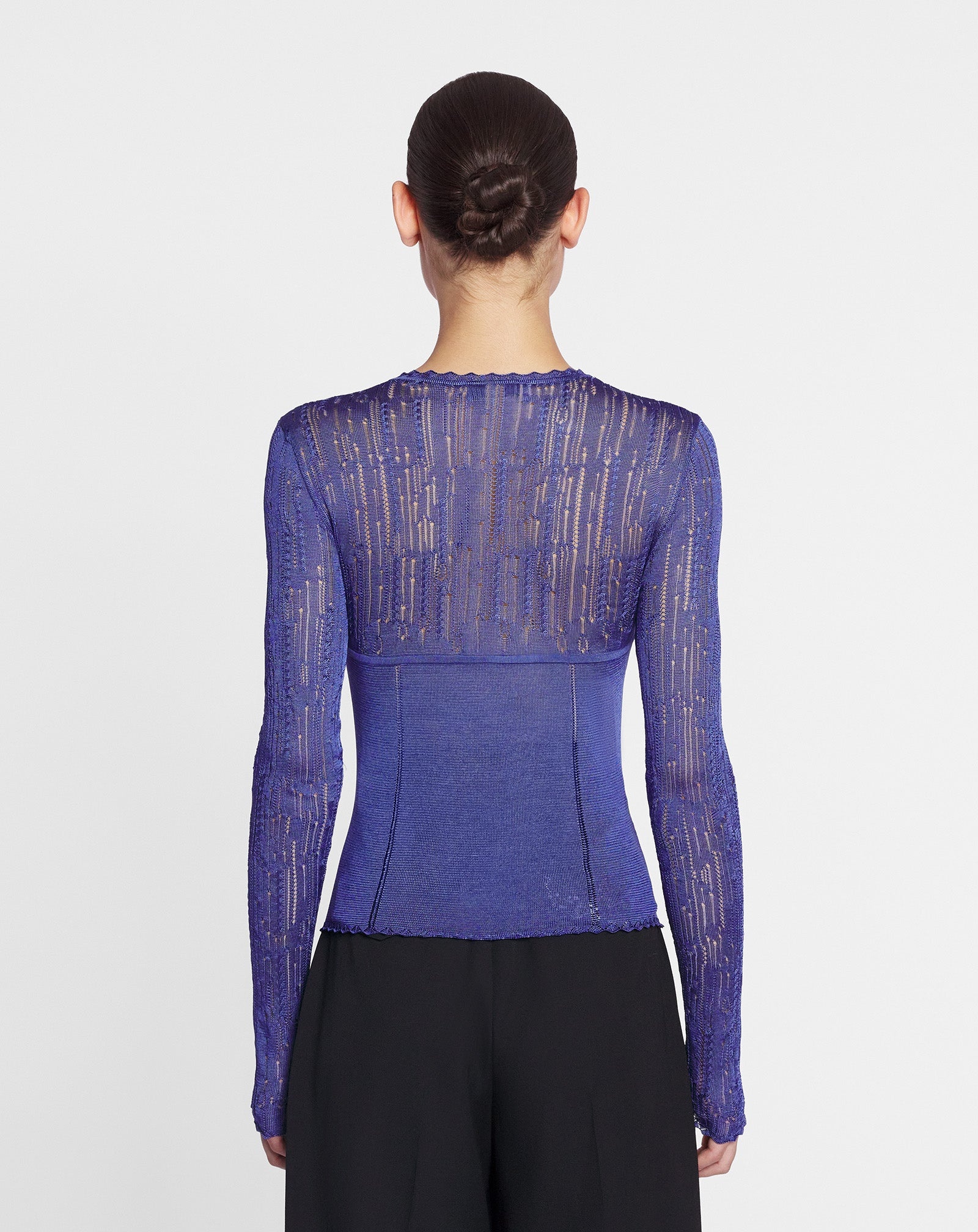 LONG-SLEEVED CARDIGAN - 4
