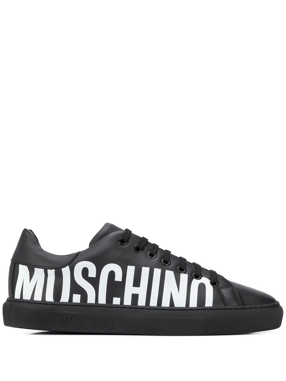 logo-print sneakers - 1