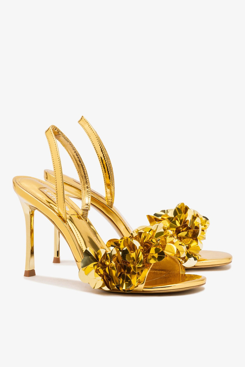 Morgan Sandal In Gold Specchio 3