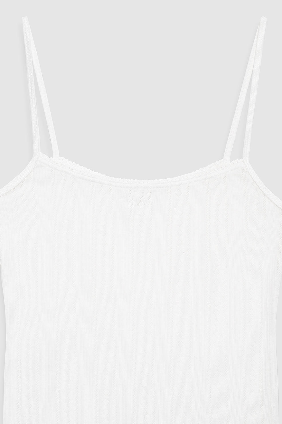 Pia Cami Tank - Off White - 4