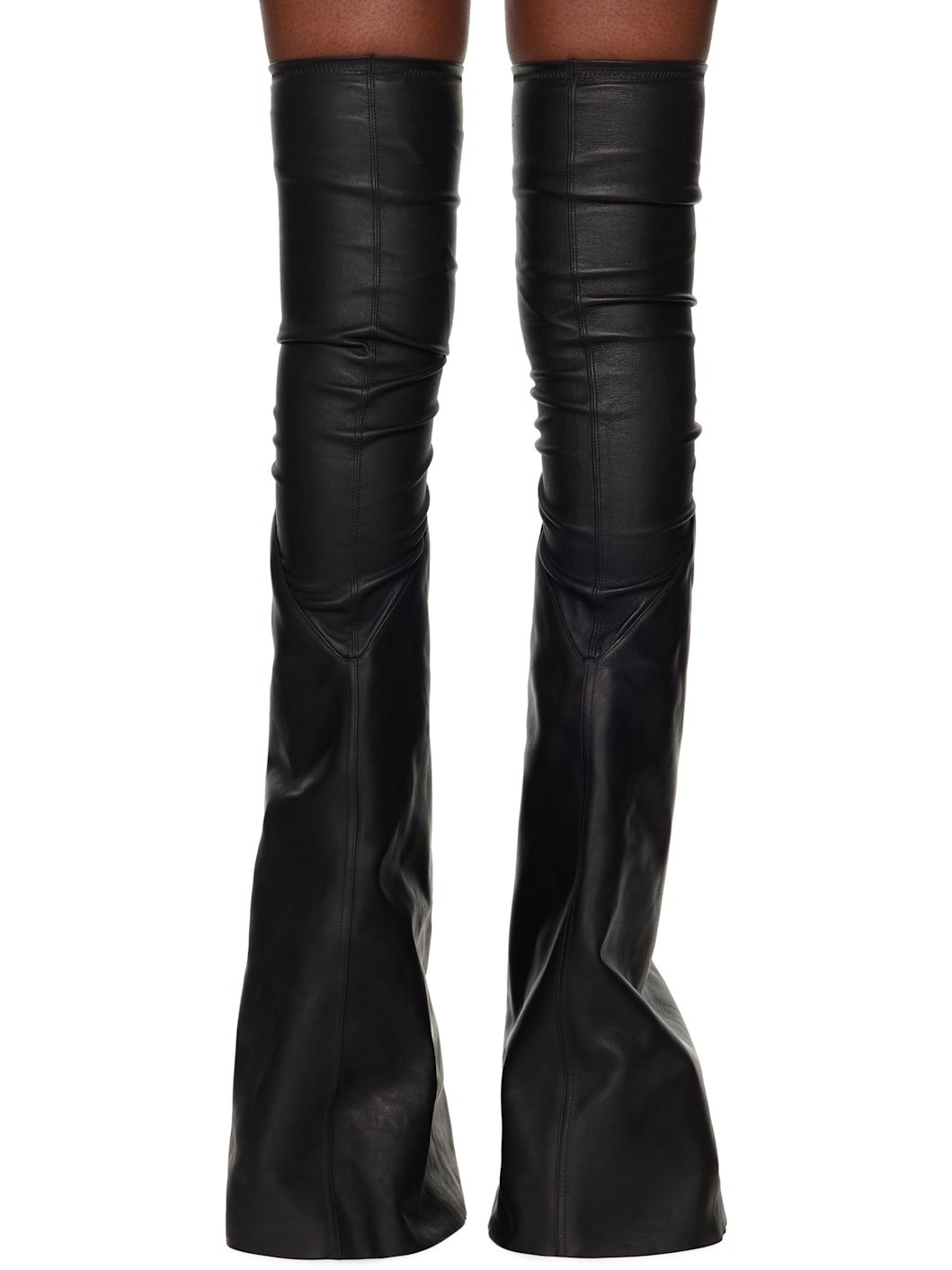 Black Cargoflares Tall Boots - 2