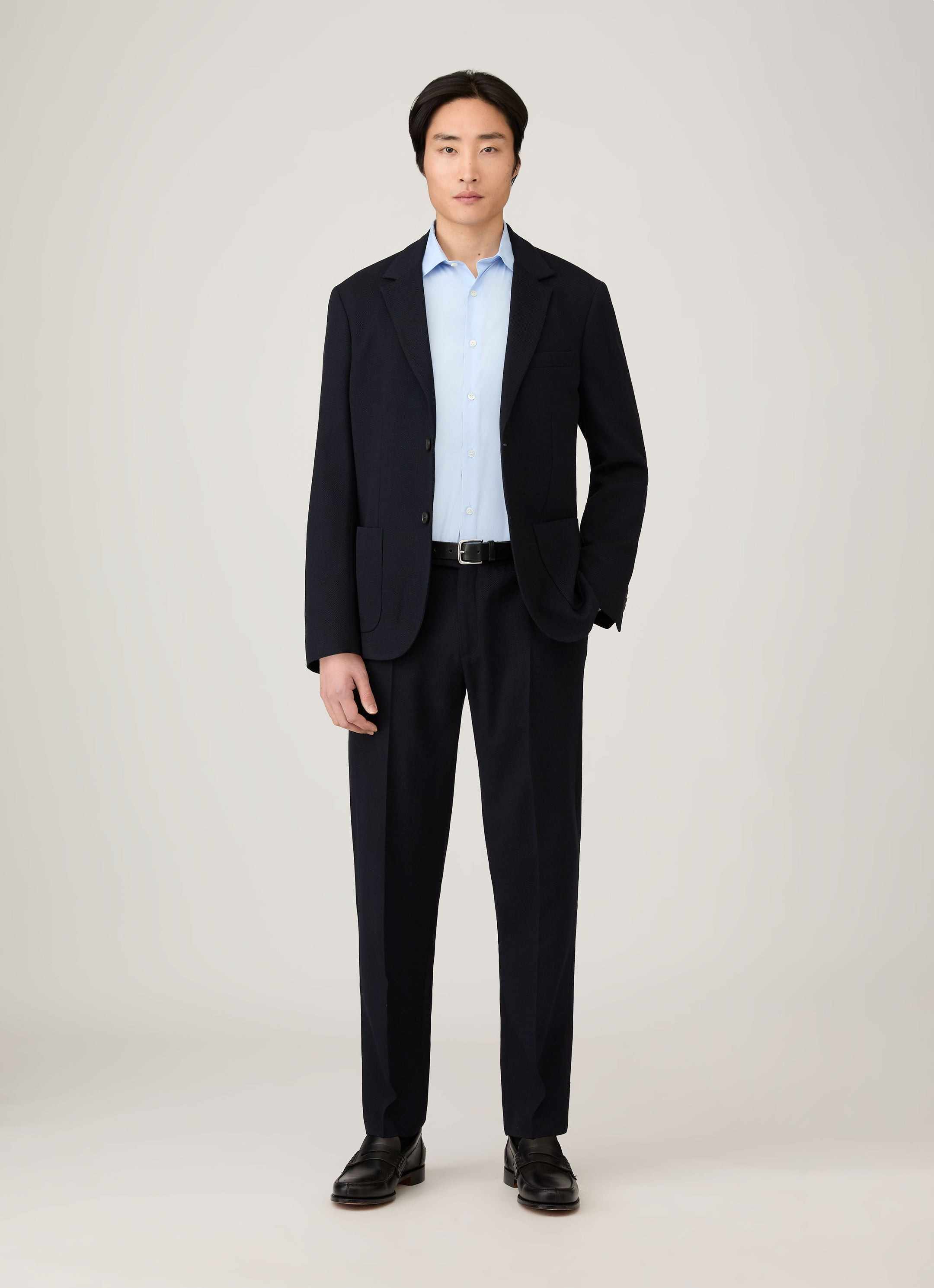 Textured Wool Blazer - 3