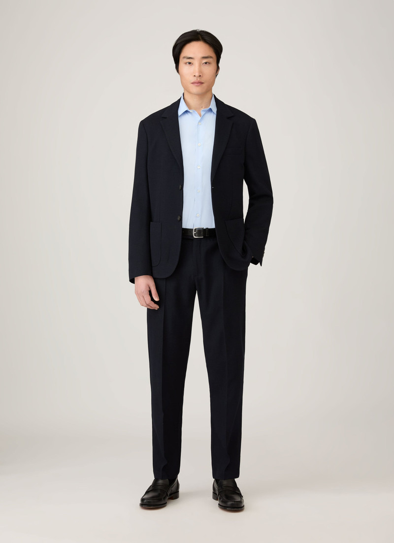 Sunspel Textured Wool Blazer outlook