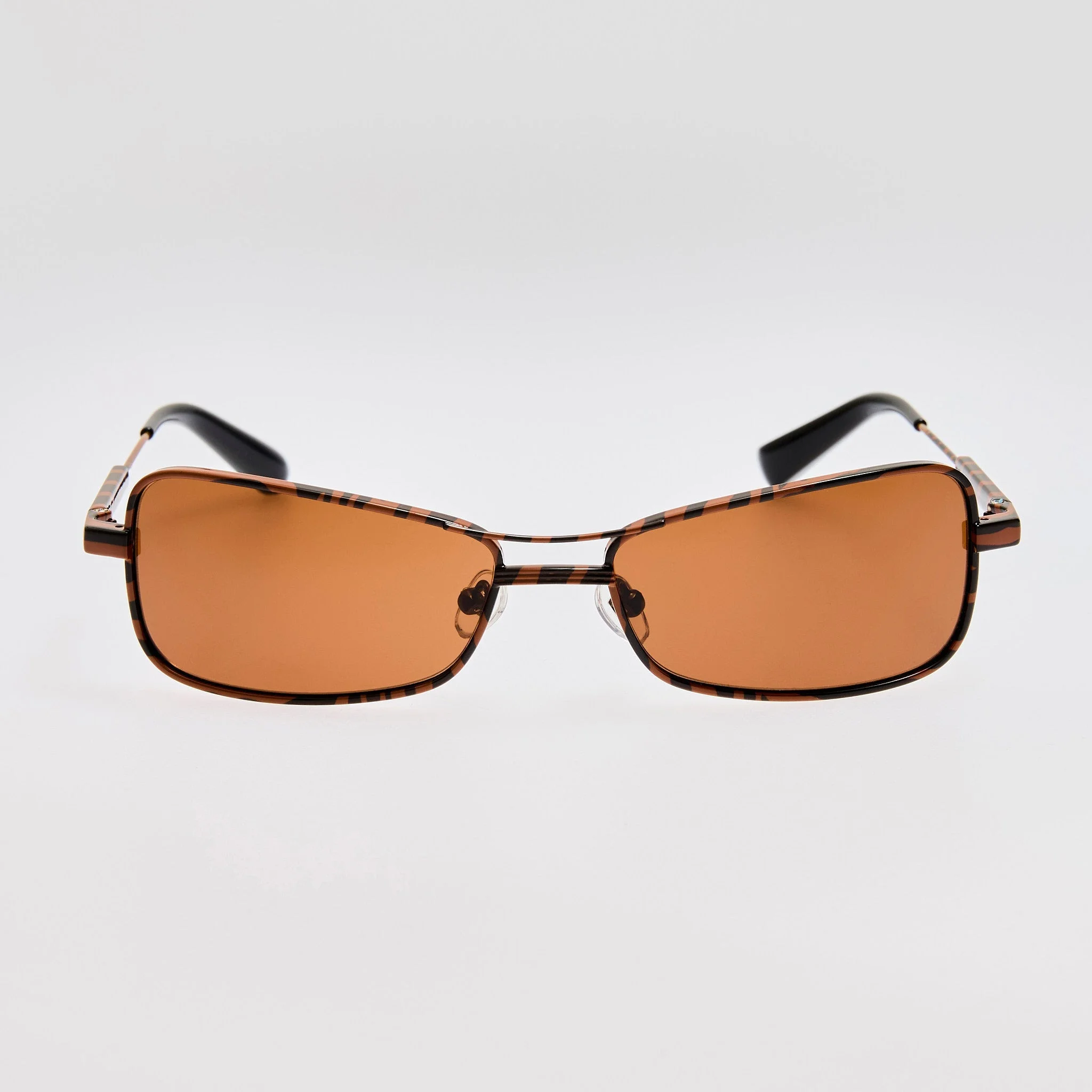 Statzione Sunglasses in Brown Zebra - 1