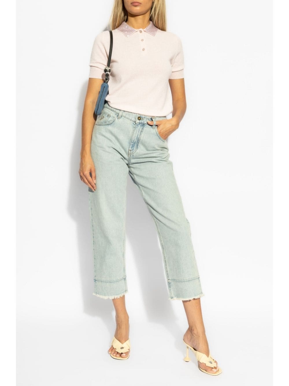 rhinestone-embelished polo shirt - 2