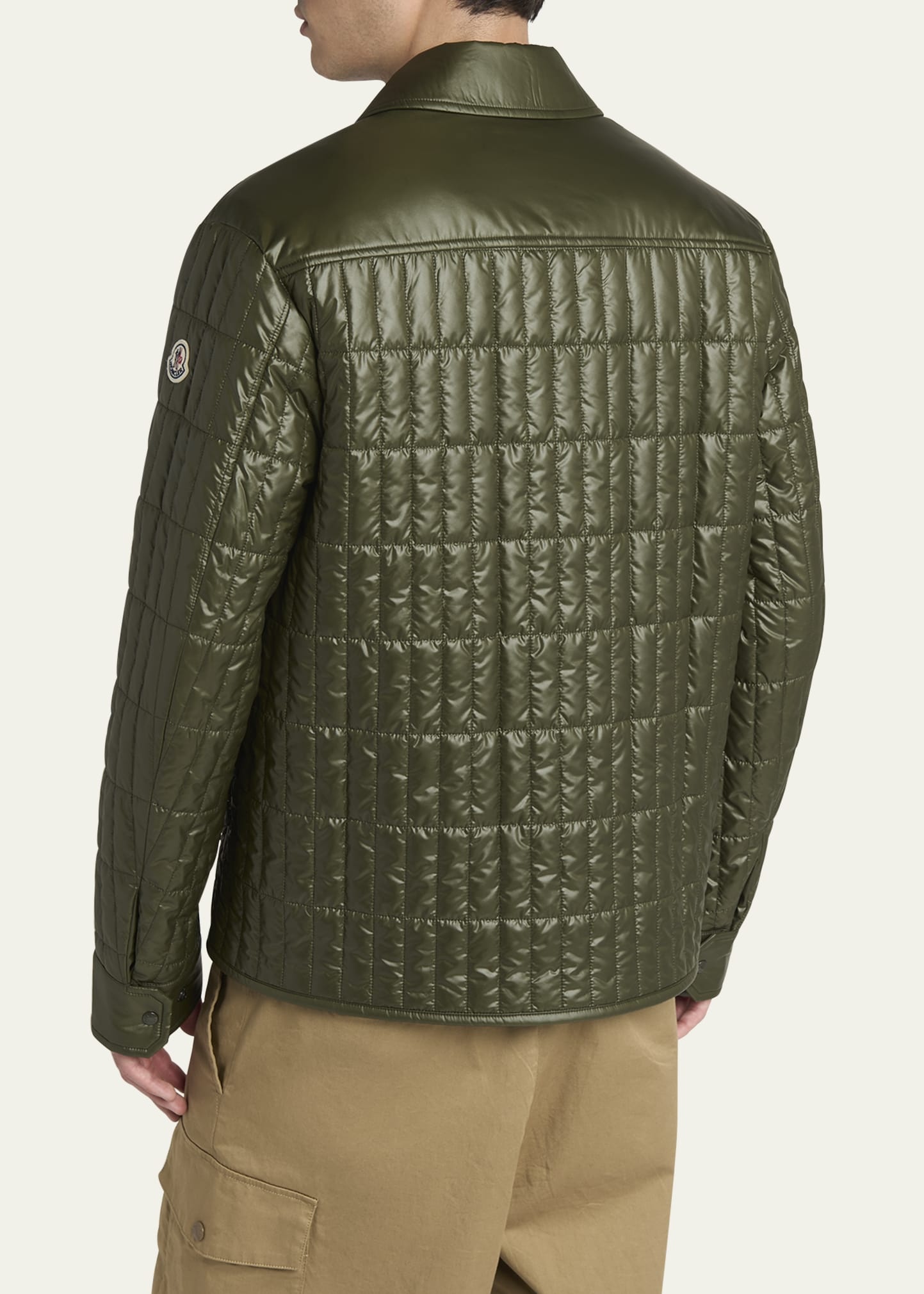 Men's Poiliot Quilted Down Shirt Jacket - 3