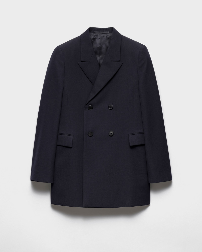 Double-breasted wool jacket 1