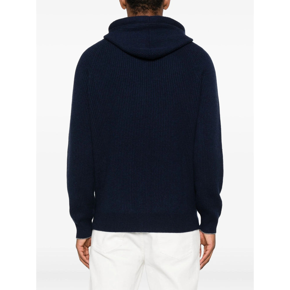 Brunello Cucinelli Blue Sweaters & Knitwear - Cardigans Men - 5