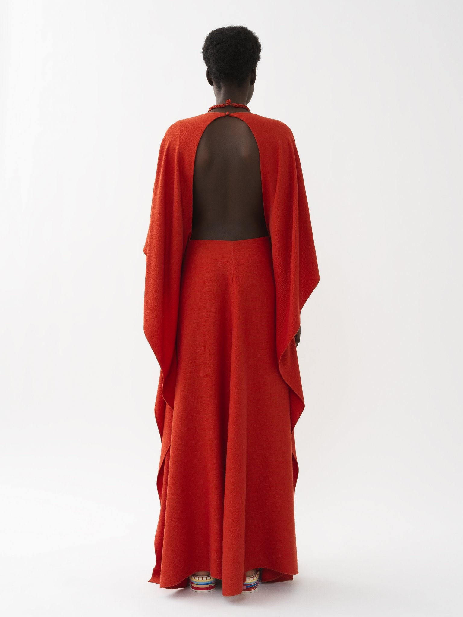 CAFTAN-INSPIRED LONG DRESS - 3