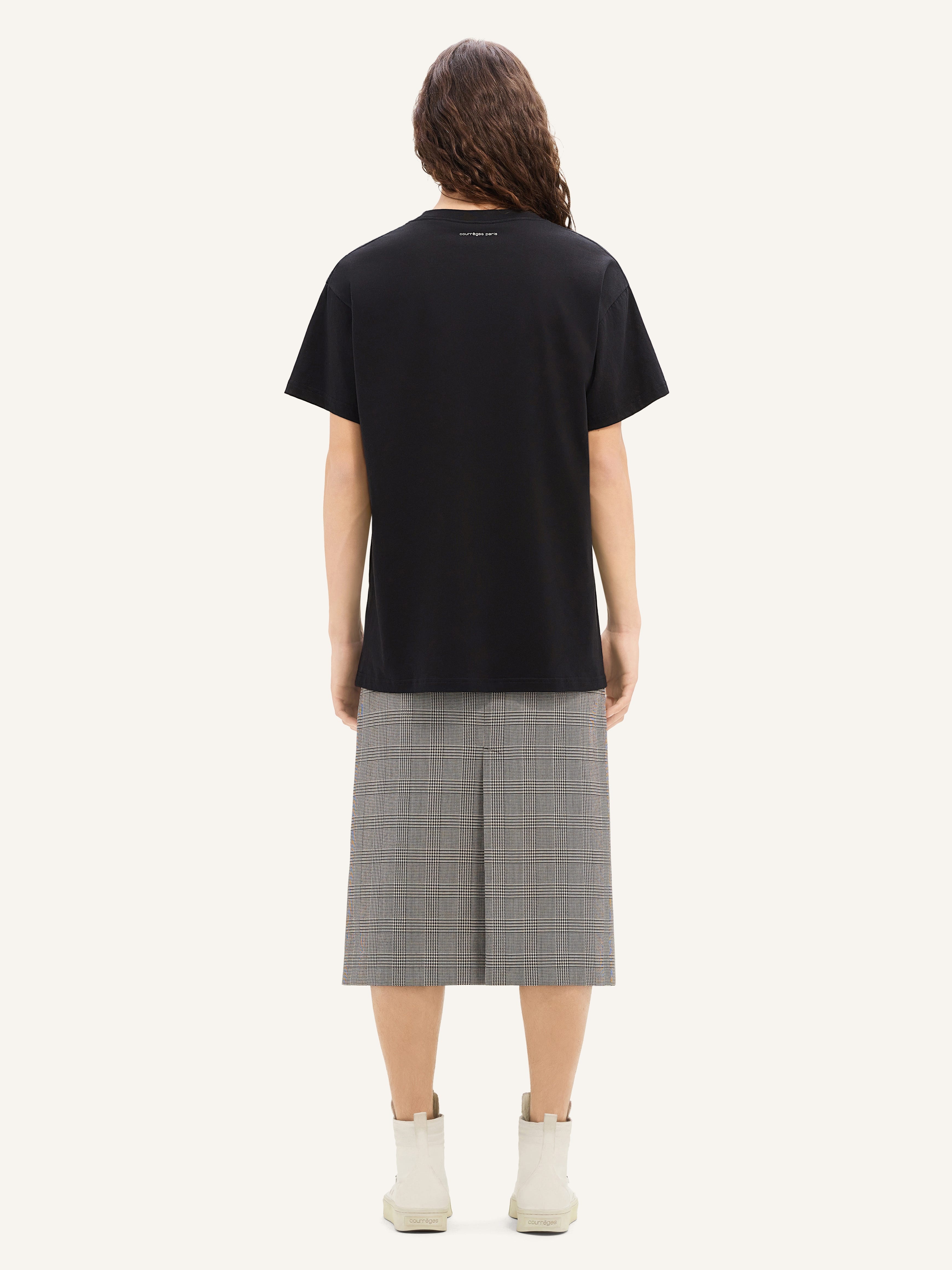 SINGLE FRONT POCKET PRINCE OF WALES SKIRT - 3