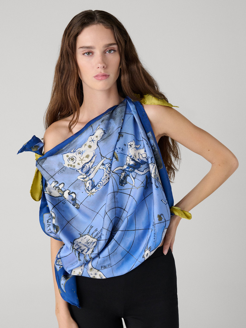 Zodiac Flag Scarf 3