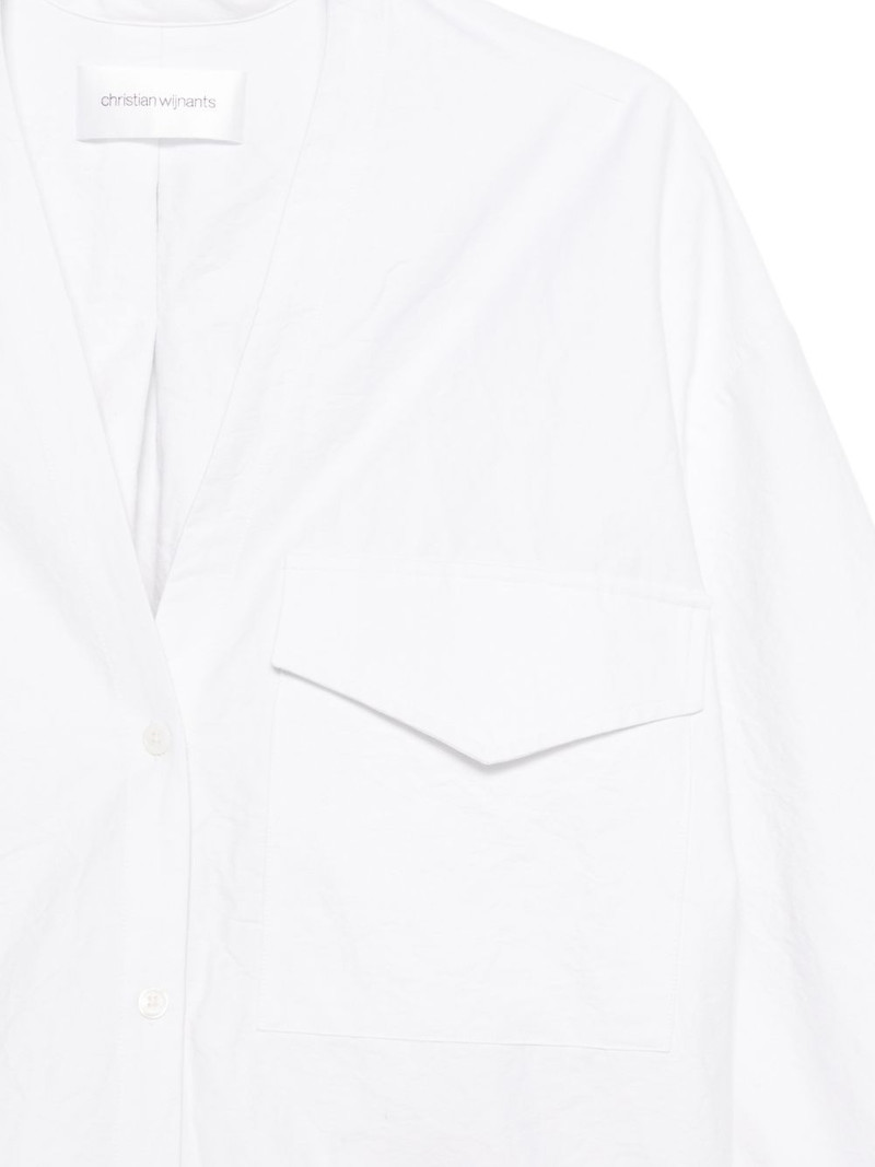 pocket V-neck shirt 3