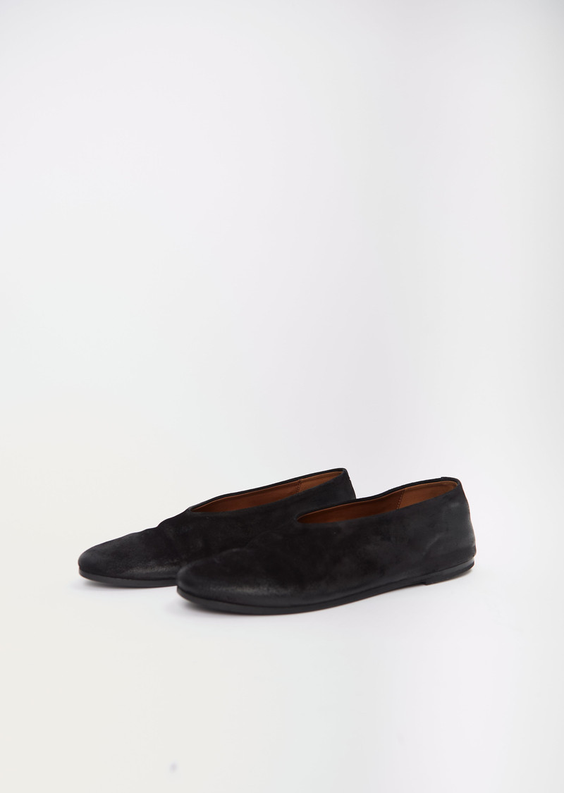 Marsèll Coltellaccio Ballerina Flats — Black outlook