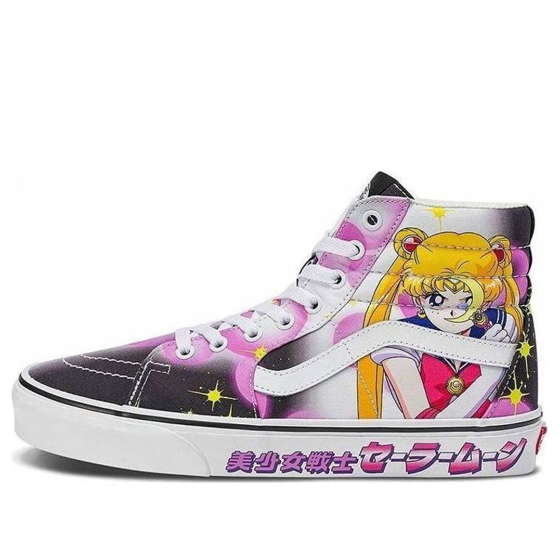 Vans Sailor Moon x SK8-HI 'Pretty Guardian - 블랙 핑크'VN0A7Q5NB9P - 1