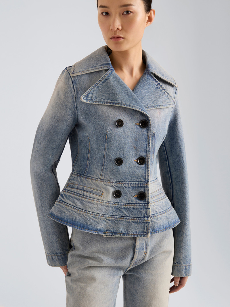 Romane Jacket in Rigid Denim 8