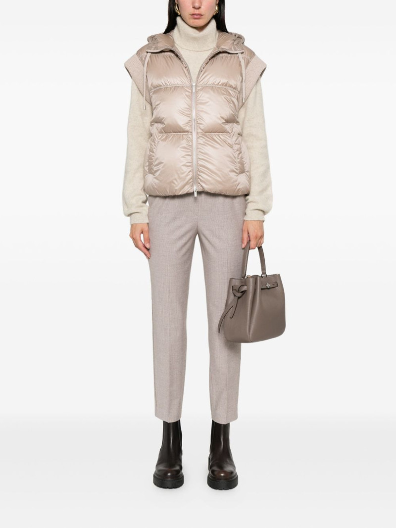 PESERICO hooded quilted vest outlook