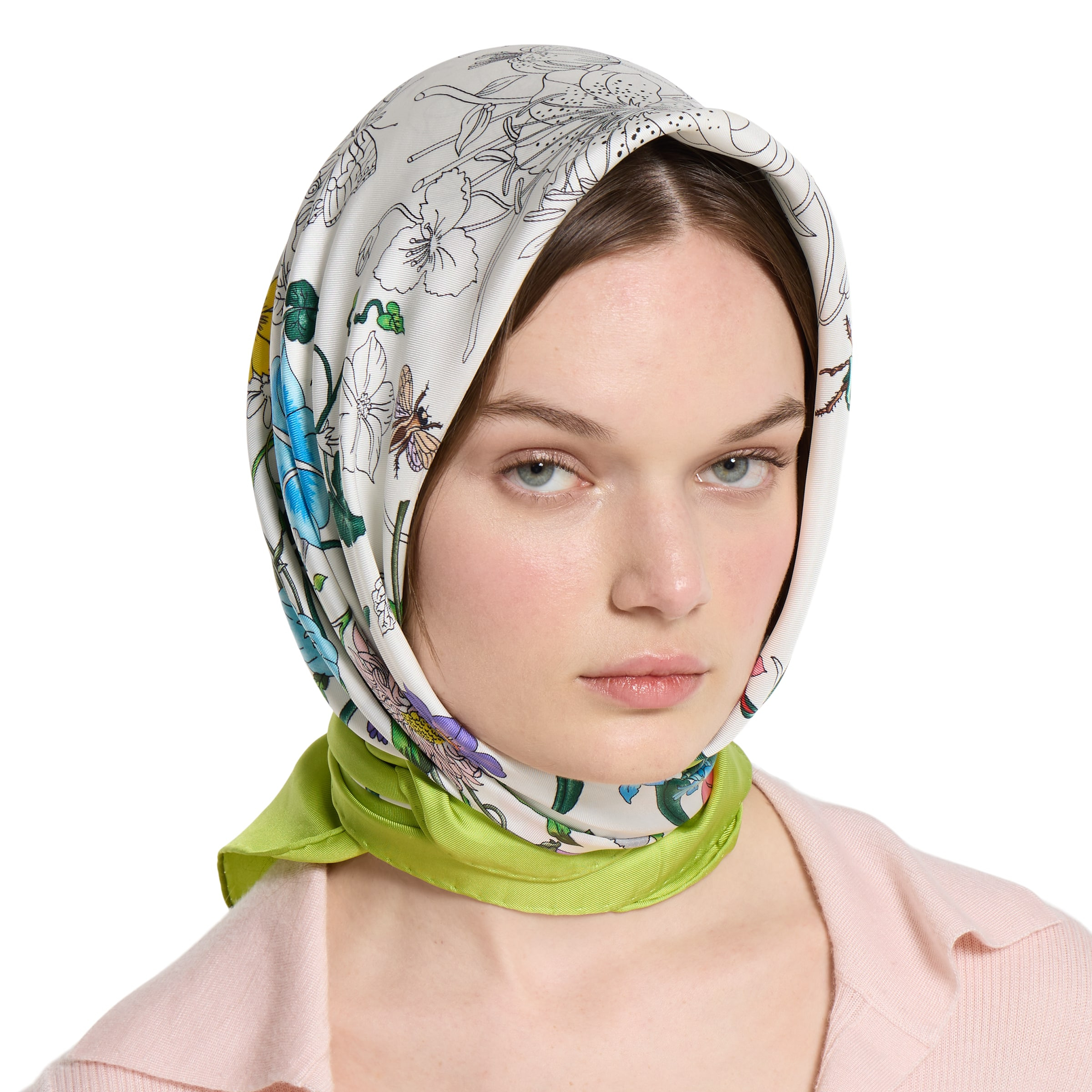 Printed silk carré - 4