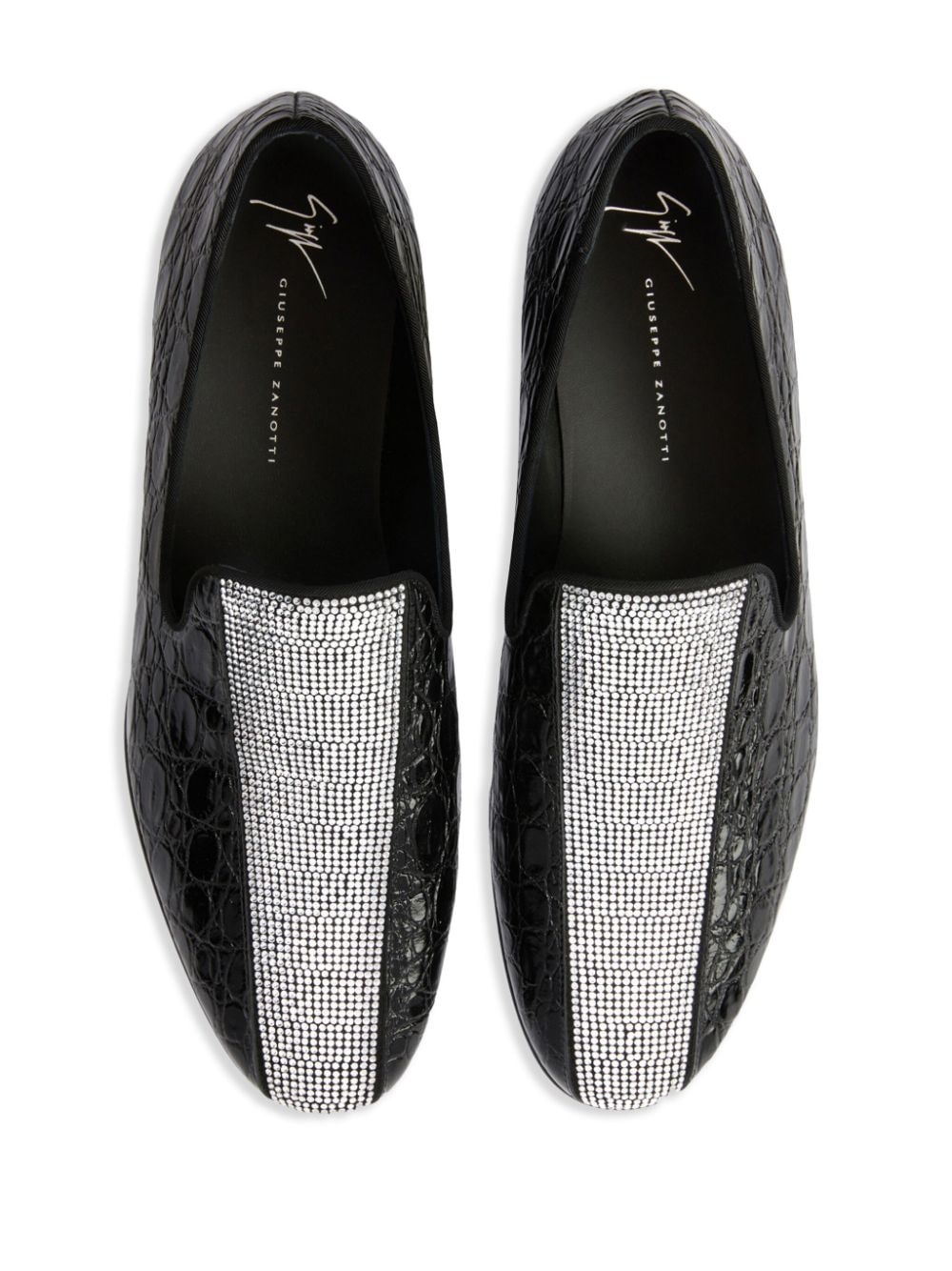 Tuxedo Diamond leather loafers - 4