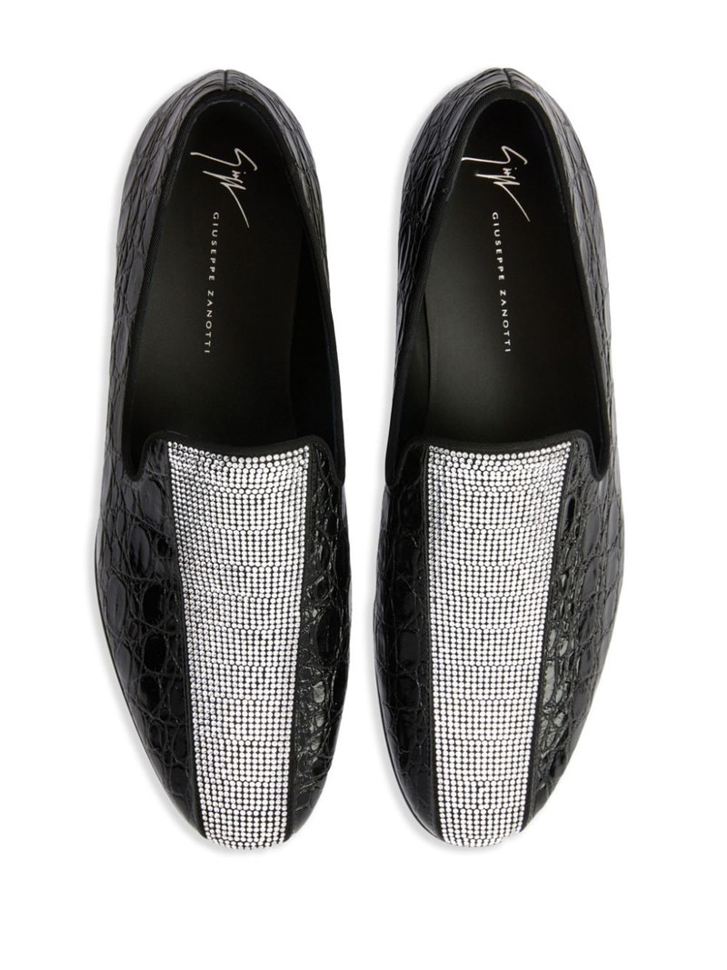 Tuxedo Diamond leather loafers 4