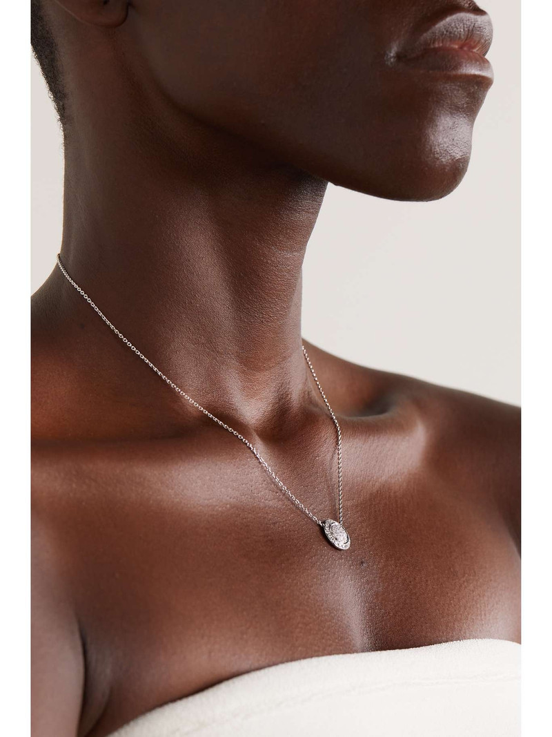 Piaget Possession 18-karat rose gold, carnelian and diamond necklace outlook