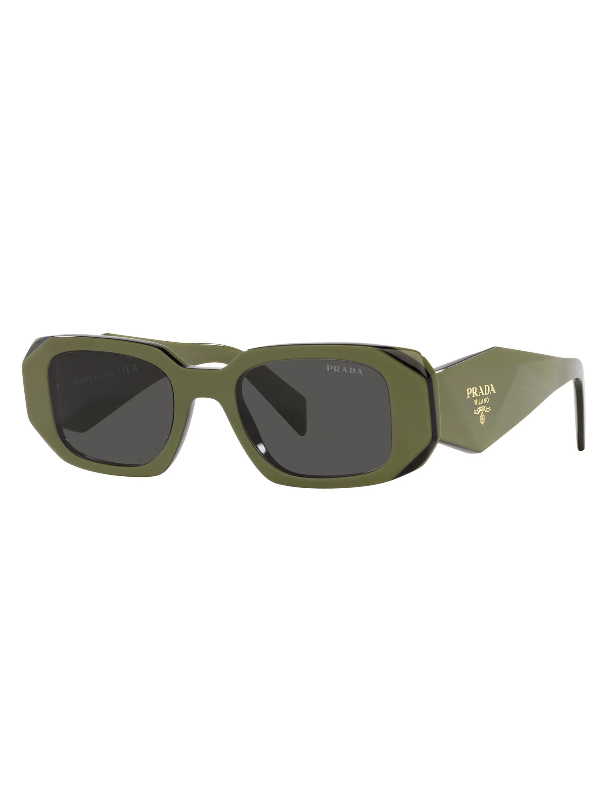 Men's 49MM Square Sunglasses - Green - 1