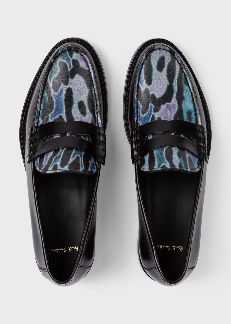 'Cassini' Loafers With Leopard Vamp 3