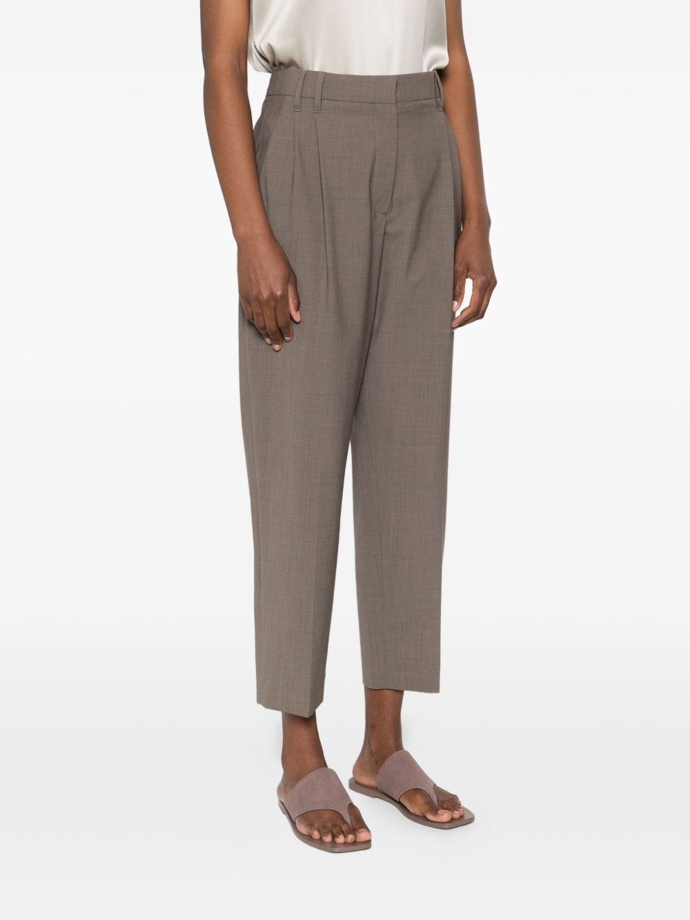 dart-detail trousers - 3