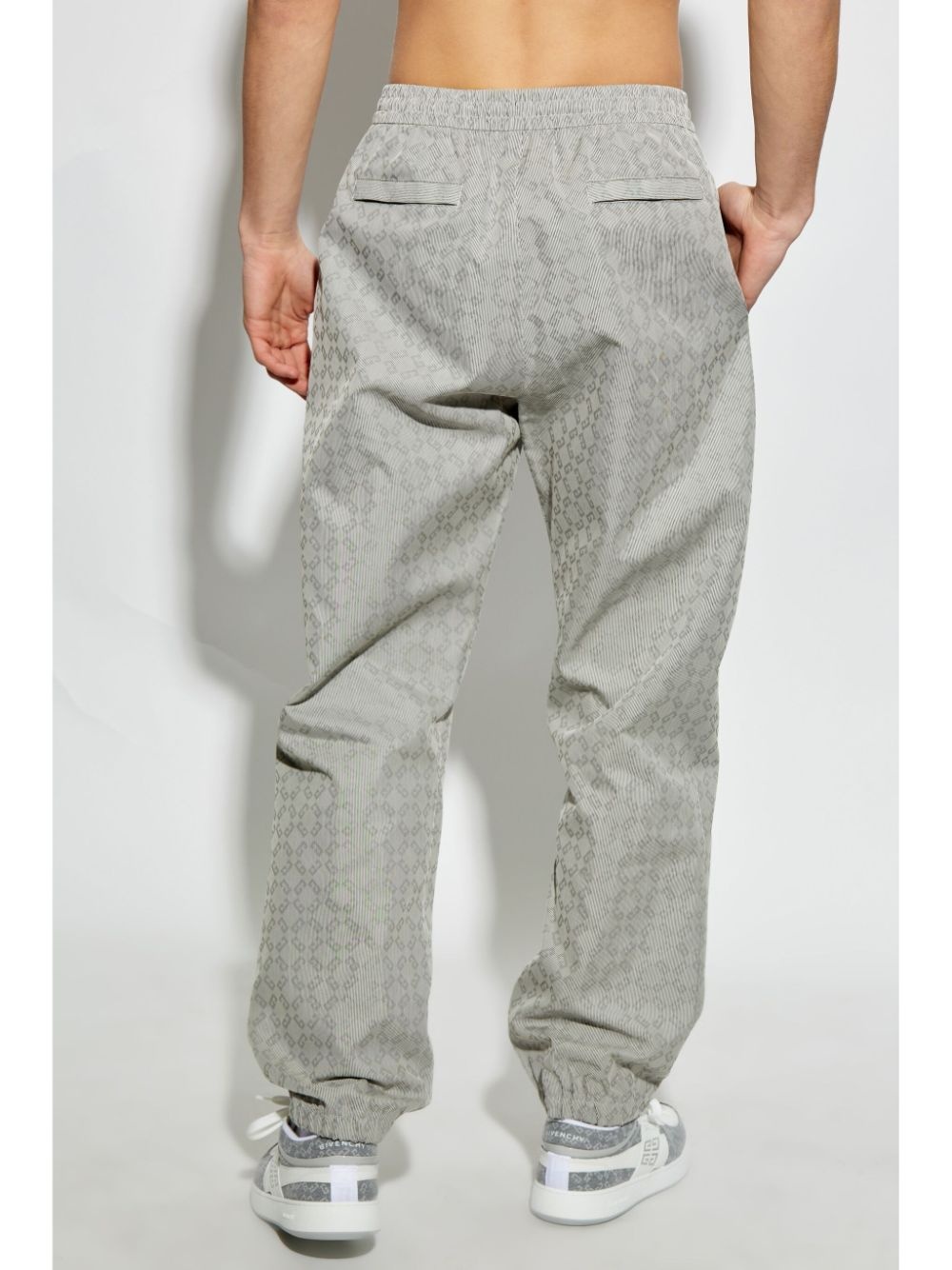 monogram trousers - 4