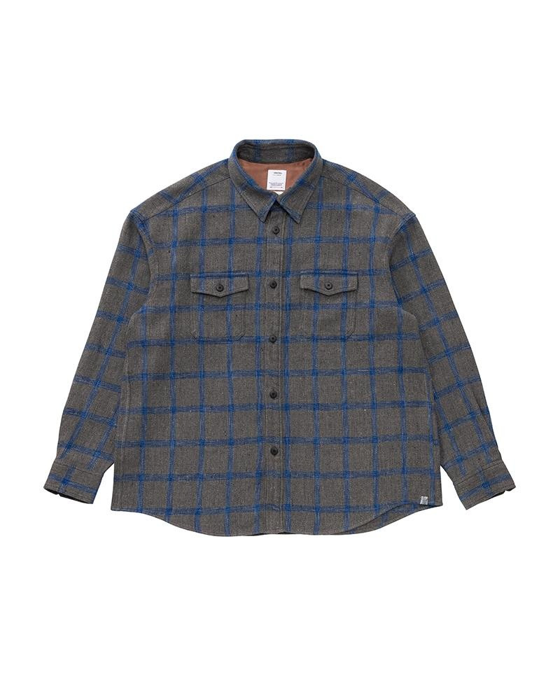 LUMBER CHECK L/S GREY 1
