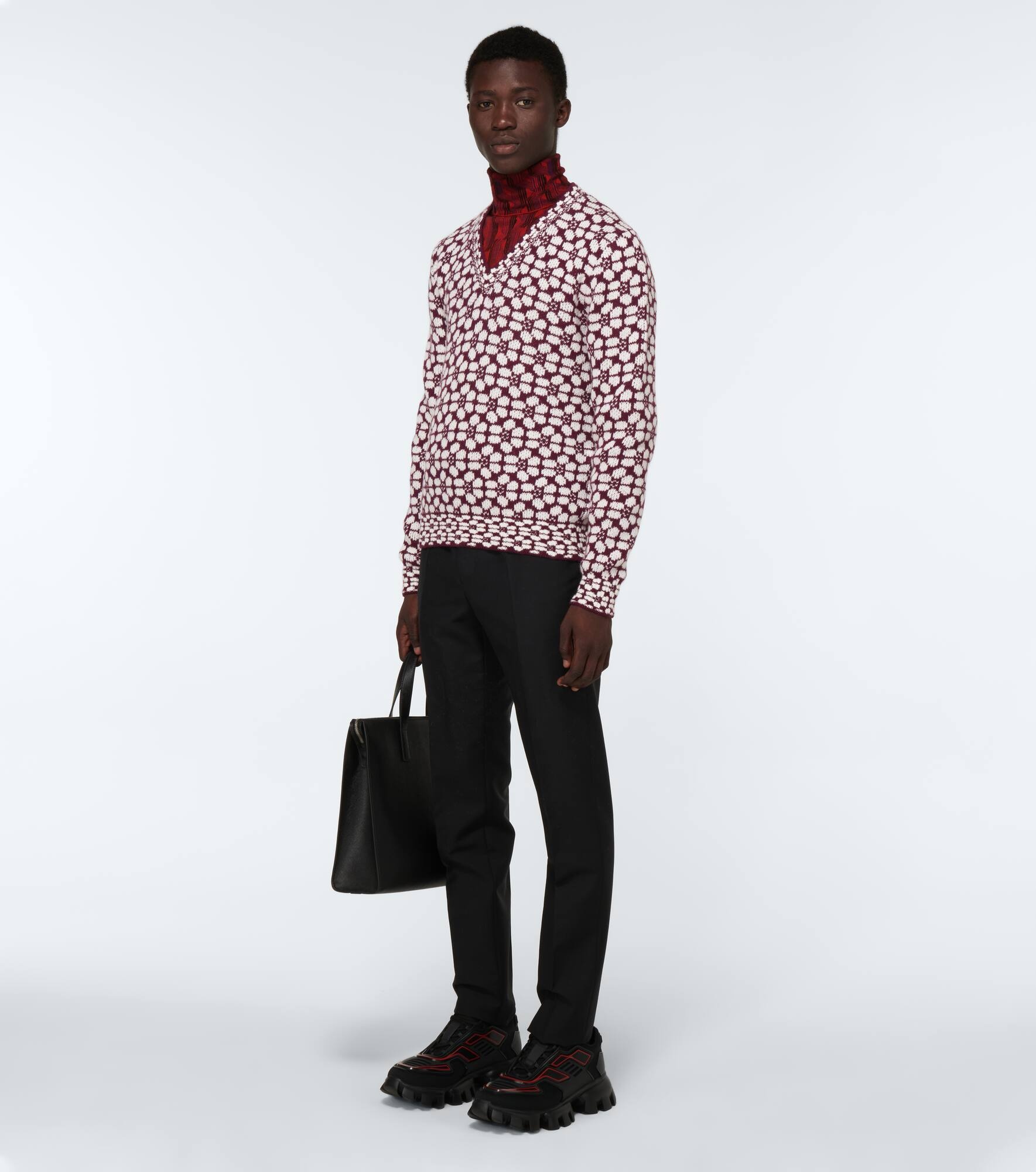 Wool and cashmere-blend sweater - 2
