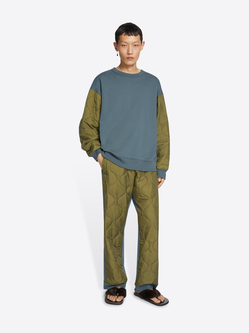 Dries Van Noten QUILTED SWEATSHIRT outlook