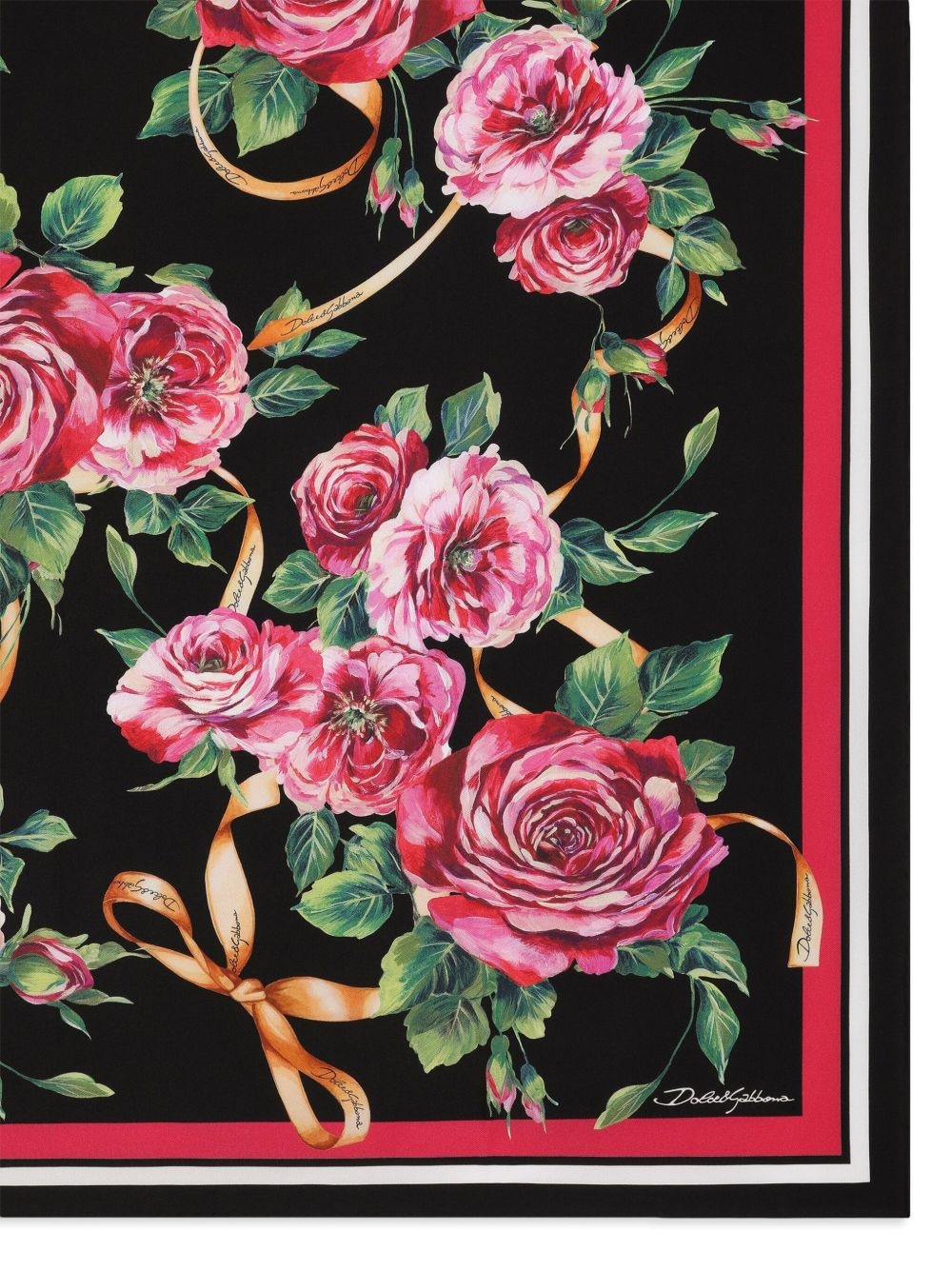 floral-print foulard - 2