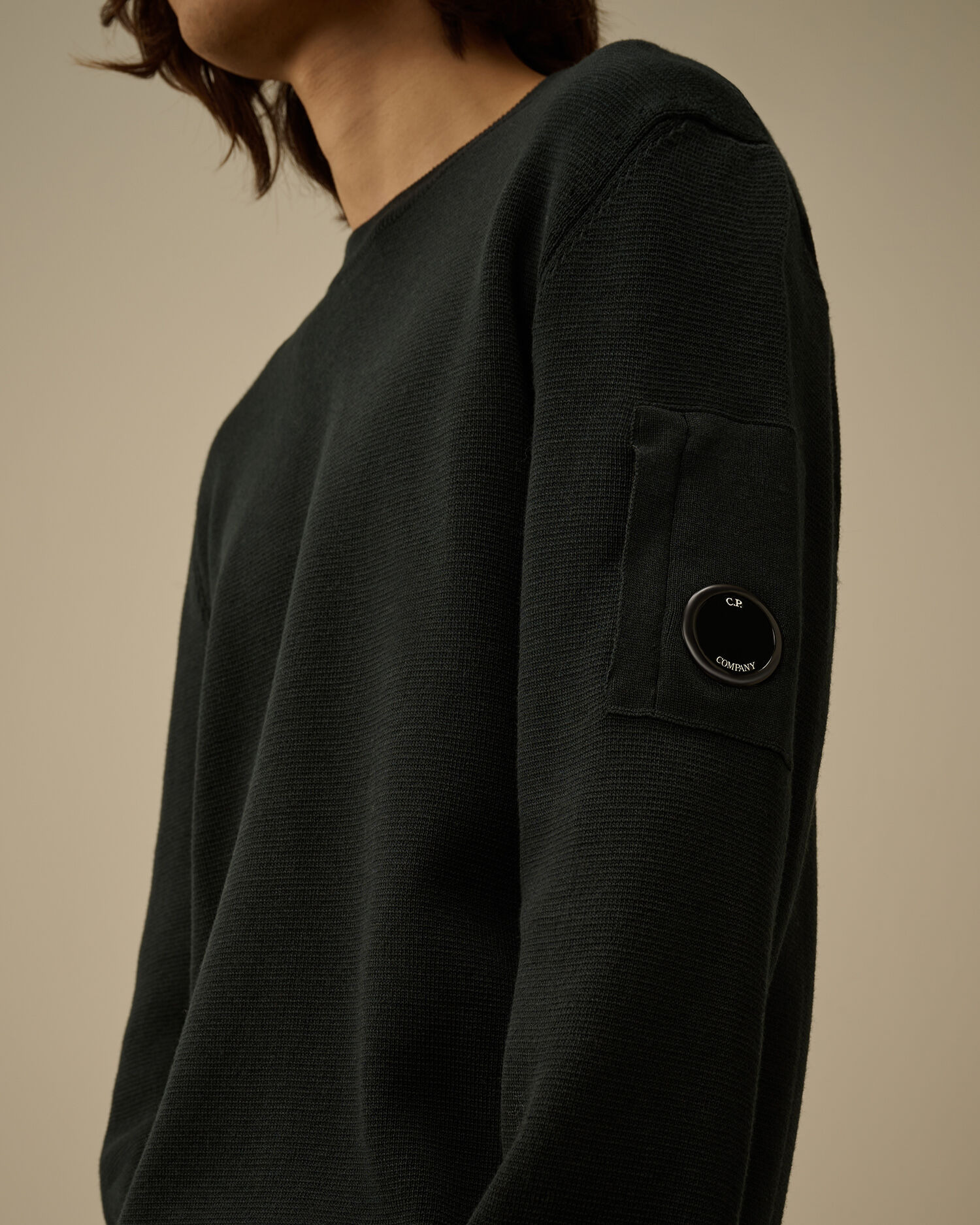 Re-Wool Crewneck Lens Sweater - 5
