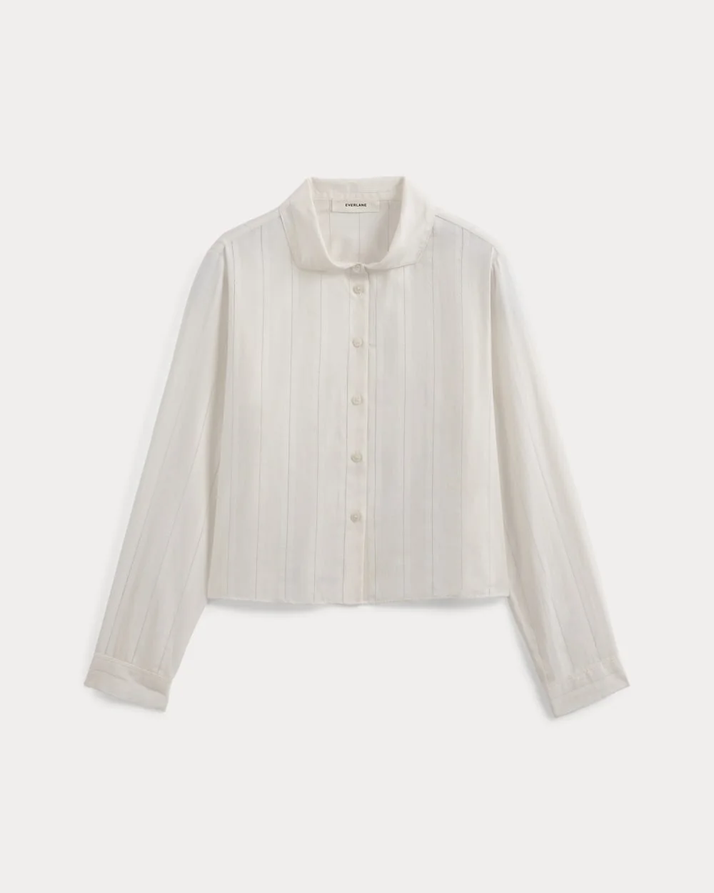 TEXTURED MINI COLLAR SHIRT - 1
